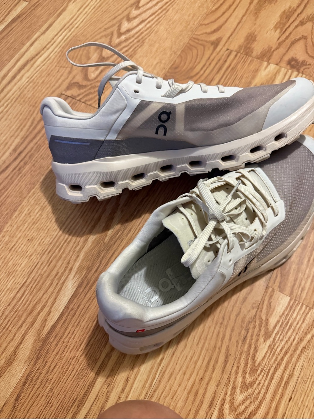 On Running Cloudvista 2 Men's Sneaker — cream/Desert Sz 11 - Picture 3 of 7